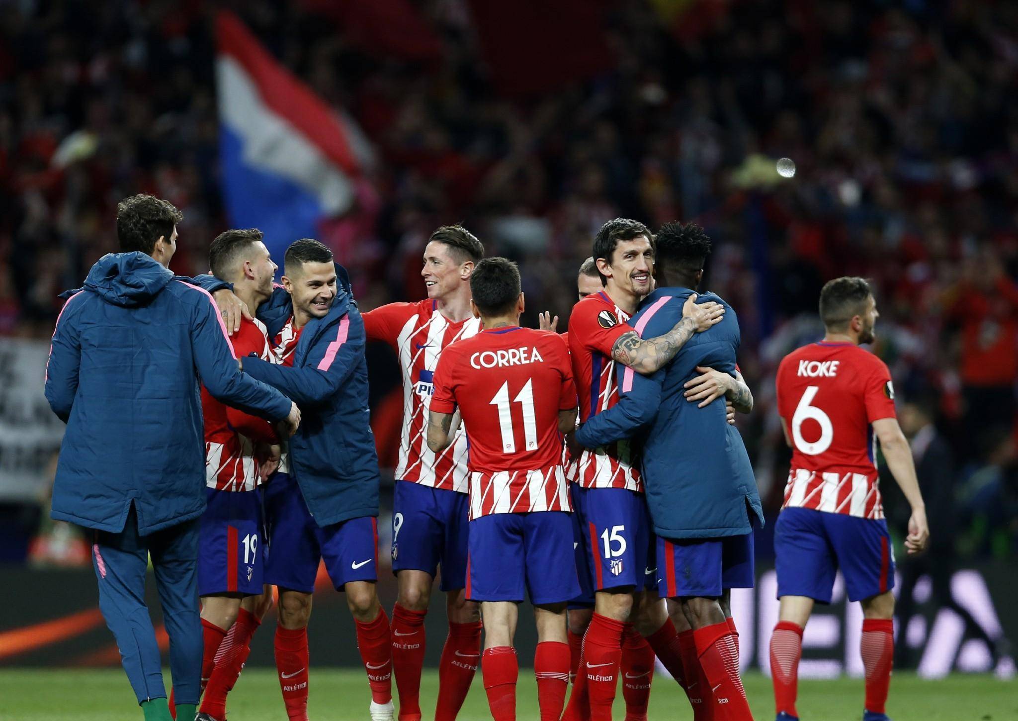 包含罗马与马德里竞技加时赛分胜负，欧联杯惊险一役的词条