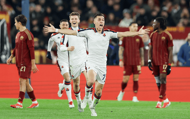 亚特兰大客场逼平罗马，积分继续攀升