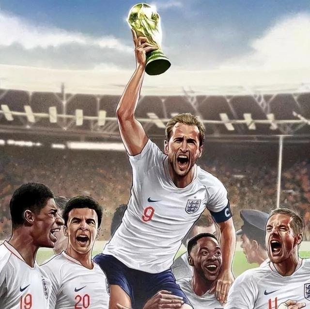 英格兰队夺冠在望，杀入欧洲杯决赛